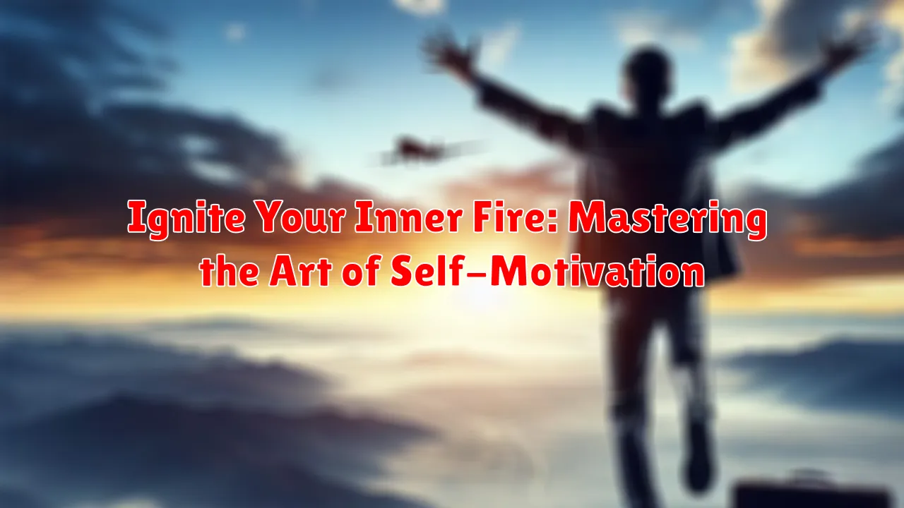 Ignite Your Inner Fire: Mastering the Art of Self-Motivation